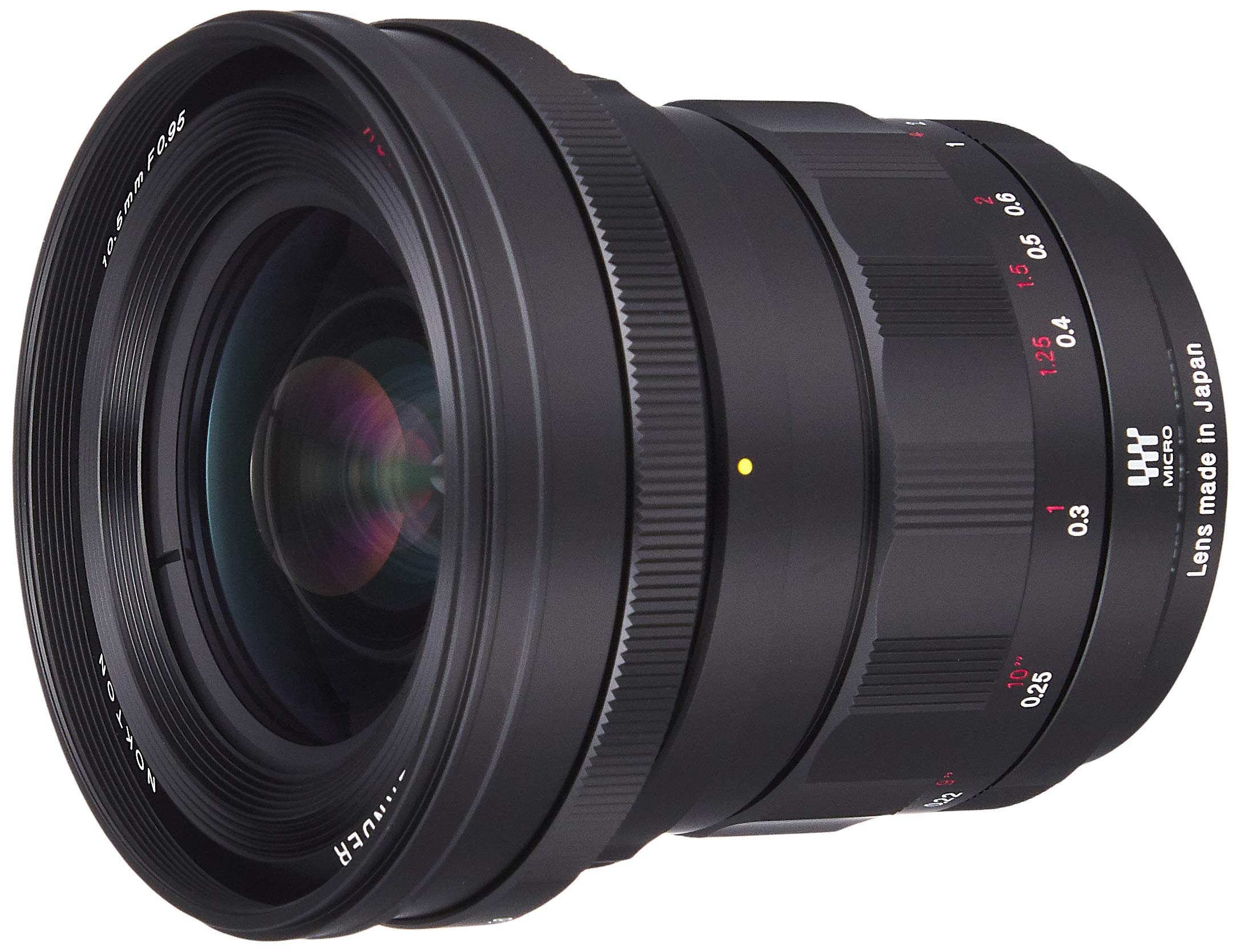 VoightLander Single Focus Lens NOKTON Micro Four Thirds Compatible with Micro Four Thirds 232051 10.5mm F0.95
VoightLander Single Focus Lens NOKTON Micro Four Thirds Compatible with Micro Four Thirds 232051 10.5mm F0.95