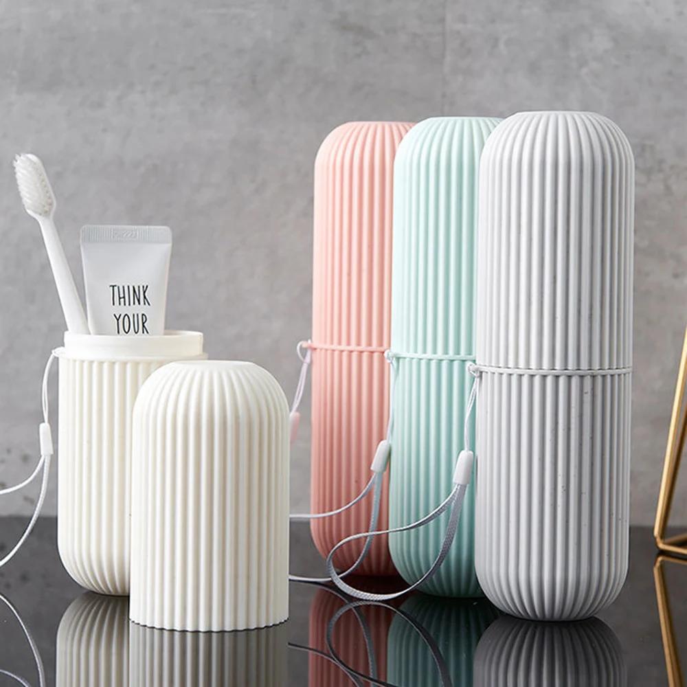 1pc Travel Toothbrush Box Vertical Stripe Portable Mouthwash Cup Brushing Cup Washing Cup Toothpaste Storage Cartridge зелений
1pc Travel Toothbrush Box Vertical Stripe Portable Mouthwash Cup Brushing Cup Washing Cup Toothpaste Storage Cartridge зелений
