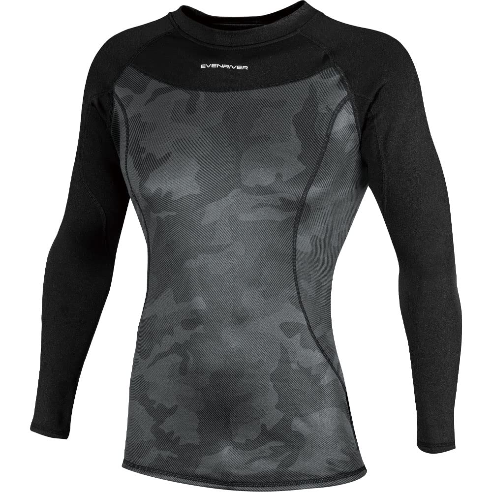 EVEN RIVER Ice Compression Neo Crew Neck Long Sleeve Spring/Summer Camouflage Black GTX06 95 3L
EVEN RIVER Ice Compression Neo Crew Neck Long Sleeve Spring/Summer Camouflage Black GTX06 95 3L