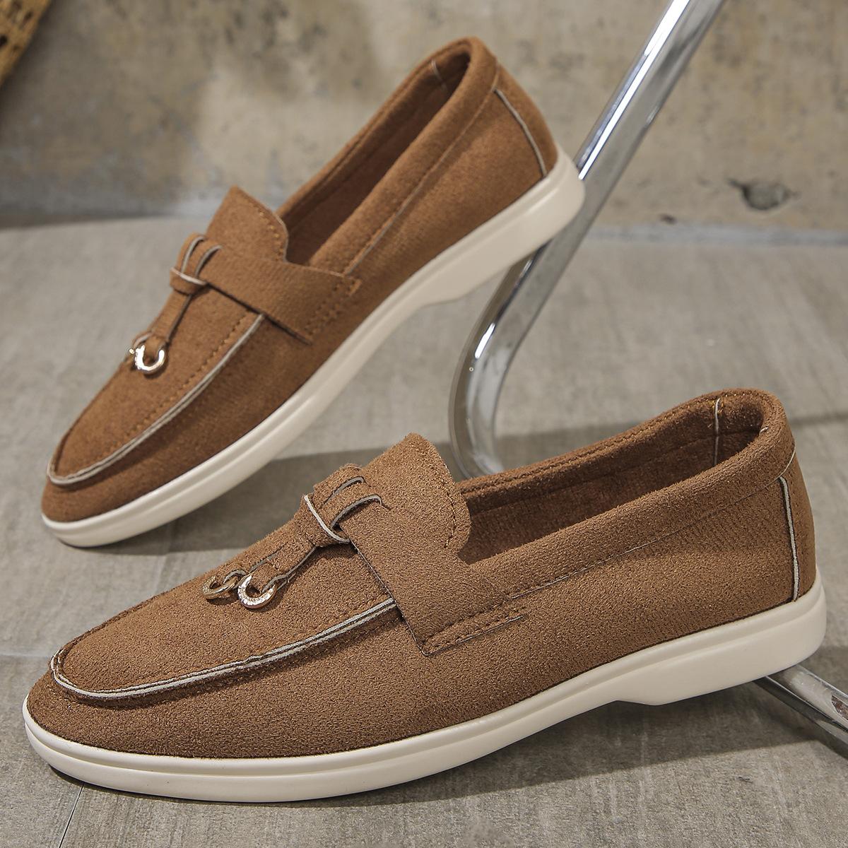 Весна 2024 года, лоферы с одной педалью, ленивые туфли в британском стиле, ретро-обувь Doudou, удобные плоские одинарные туфли для женщин 43 темно-коричневого
Весна 2024 года, лоферы с одной педалью, ленивые туфли в британском стиле, ретро-обувь Doudou, удобные плоские одинарные туфли для женщин 43 темно-коричневого