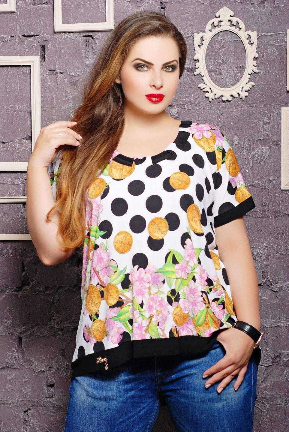 Блуза з оригінальною спинкою Tatiana Катрін 3XL білий
Блуза з оригінальною спинкою Tatiana Катрін 3XL білий