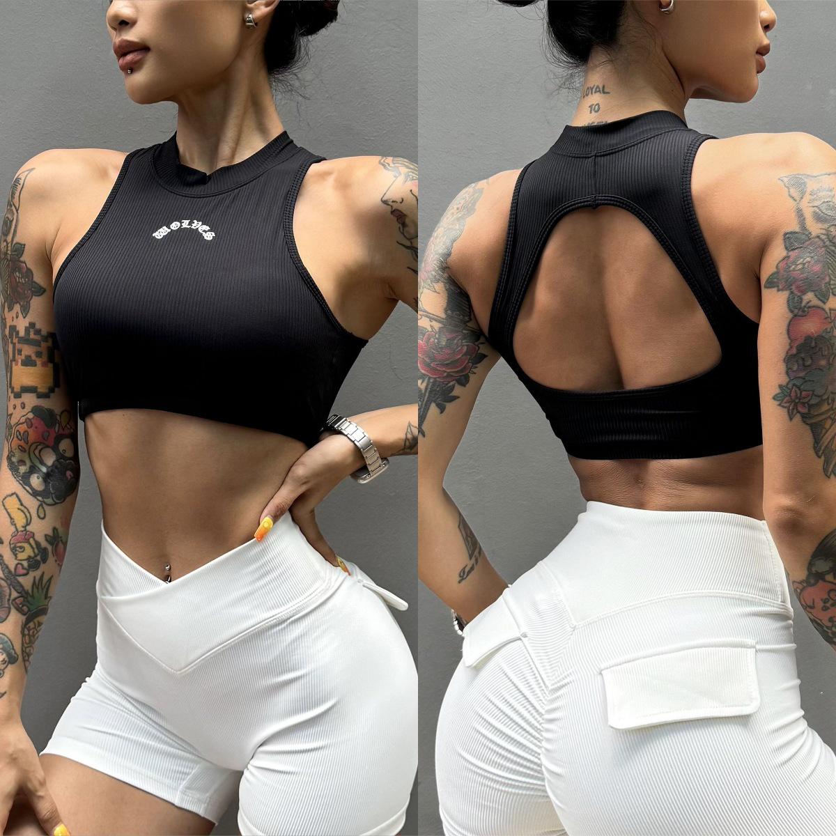 Wolf Head Women s Quick-dry Sports Bra: Shockproof, Sexy Open Back for Yoga & Running. Small білий
Wolf Head Women s Quick-dry Sports Bra: Shockproof, Sexy Open Back for Yoga & Running. Small білий