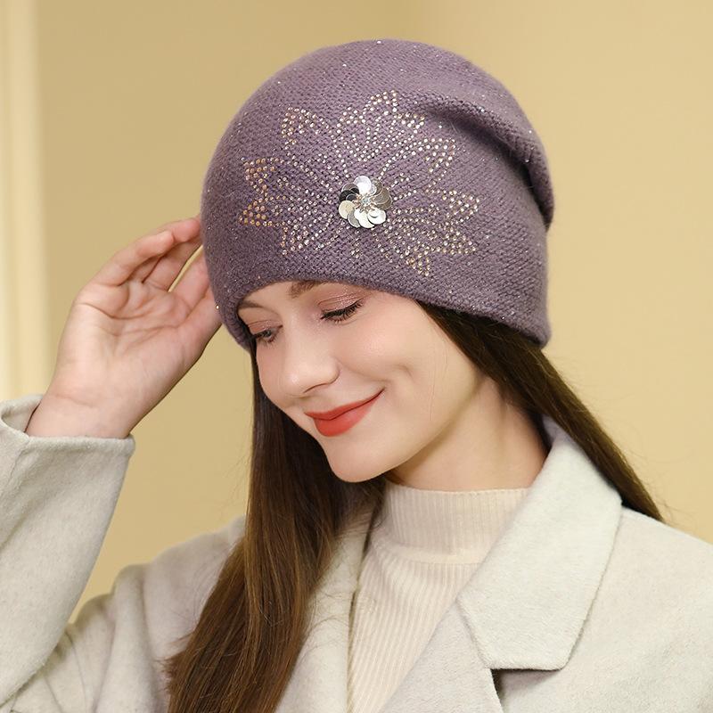 Элегантная шапка-бини с бисером, однотонная повседневная шапка-бини, теплые вязаные шапки, дышащие шапки для женщин, осень и зима One size
Элегантная шапка-бини с бисером, однотонная повседневная шапка-бини, теплые вязаные шапки, дышащие шапки для женщин, осень и зима One size