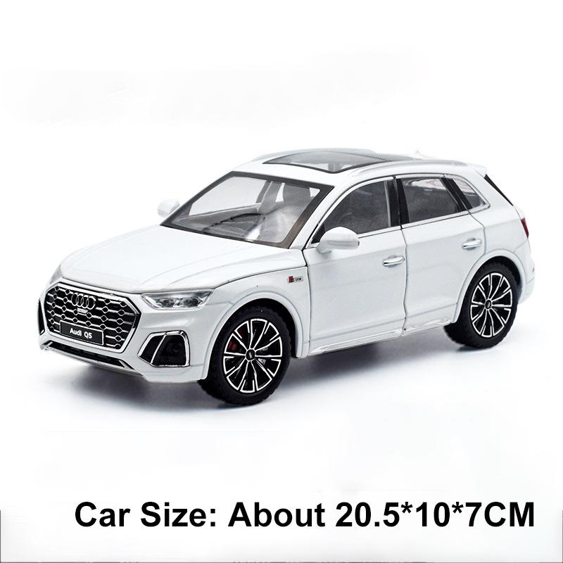 1:24 Scale A6L Q5 Model Car Toy Doors Opened Sound Light Vehicle Pull Back Front Wheel Steer Miniature Models Hobby Decarations
1:24 Scale A6L Q5 Model Car Toy Doors Opened Sound Light Vehicle Pull Back Front Wheel Steer Miniature Models Hobby Decarations