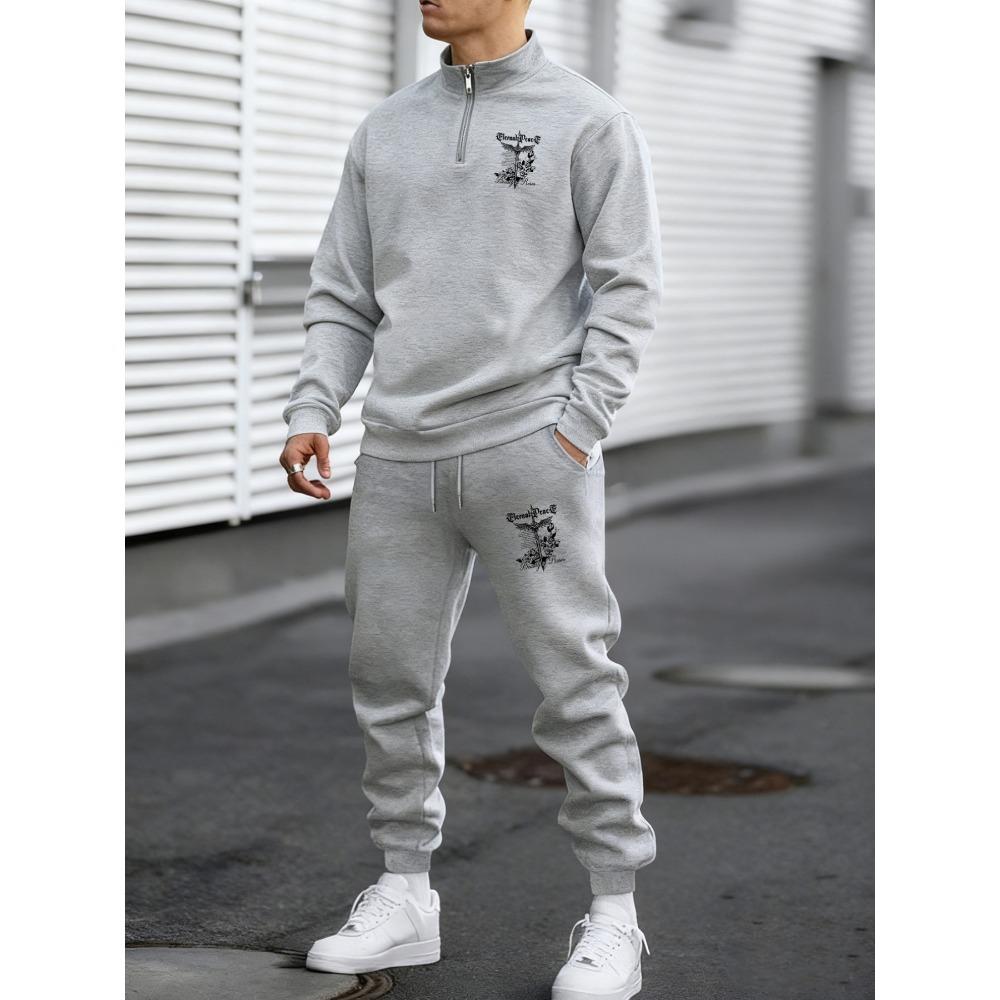 Eternal Peace Rose Printed Men s Zipper Hoodie and Pants Set, Autumn Winter New Men s Wear, Fashionable Warm Hoodie and Pants Set S
Eternal Peace Rose Printed Men s Zipper Hoodie and Pants Set, Autumn Winter New Men s Wear, Fashionable Warm Hoodie and Pants Set S
