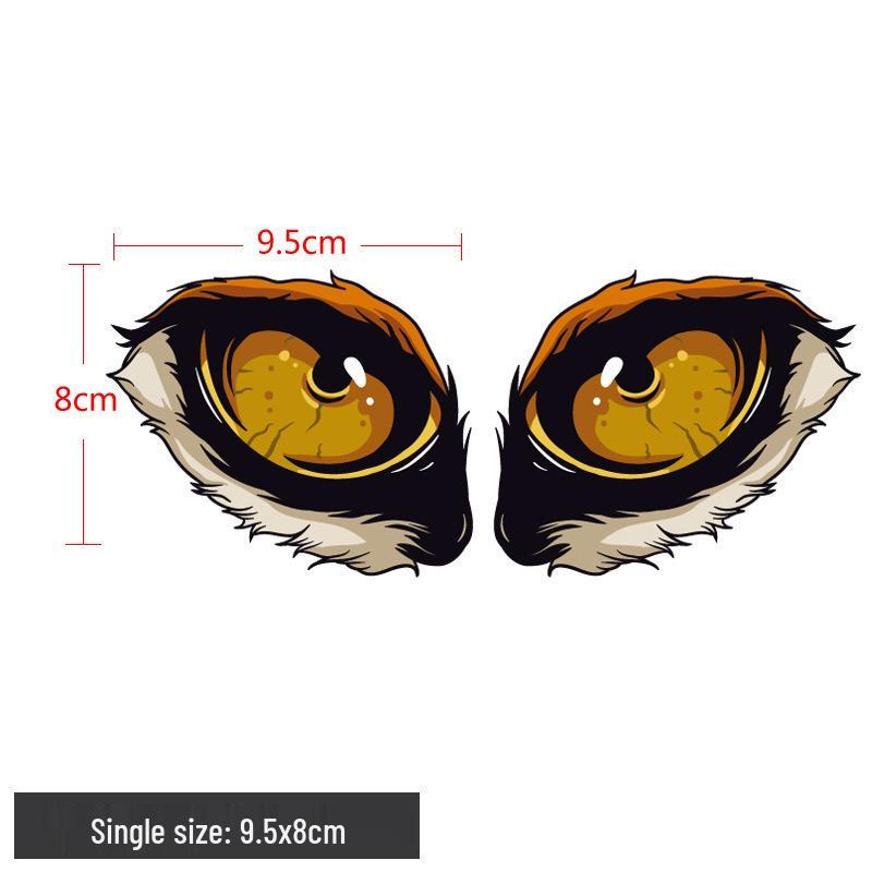 Reflective Eagle Eye Rearview Mirror Decal: Cute, Creative Scratch Cover
Reflective Eagle Eye Rearview Mirror Decal: Cute, Creative Scratch Cover