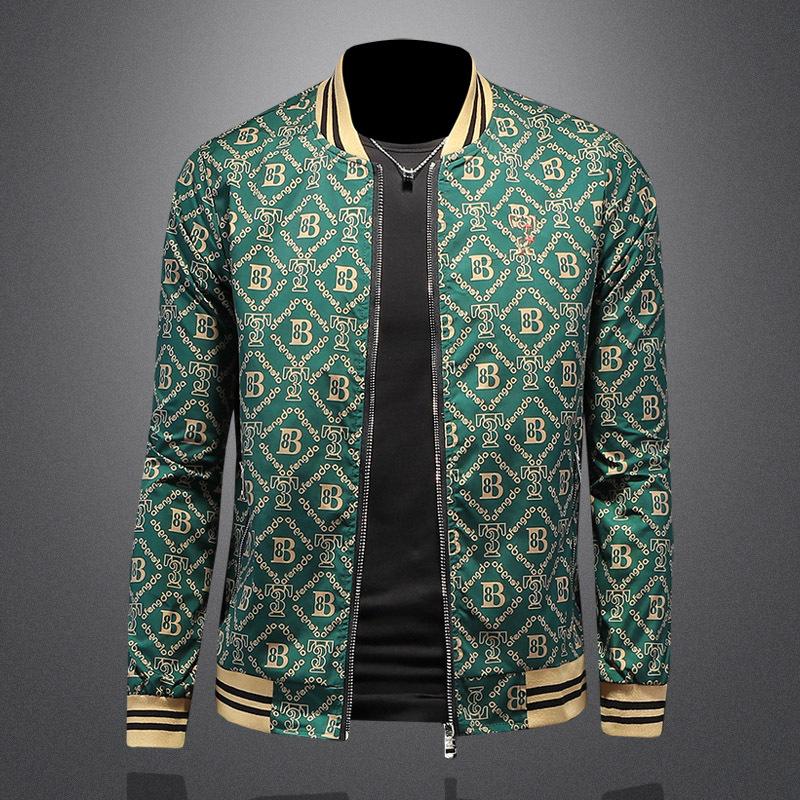 И Новый Стиль Воротник-стойка Мужской Европейский Высококачественный Корейская Версия Приталенный Цветочный Принт Модный Повседневный Верхняя Одежда 7776 XL зелёный
И Новый Стиль Воротник-стойка Мужской Европейский Высококачественный Корейская Версия Приталенный Цветочный Принт Модный Повседневный Верхняя Одежда 7776 XL зелёный