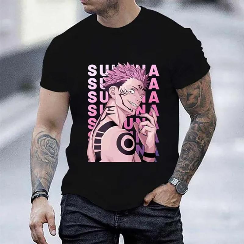 Anime T Shirt Cool Ryomen Sukuna Graphic Printed T-shirt Men Fashion Personality Loose Tees 4XL
Anime T Shirt Cool Ryomen Sukuna Graphic Printed T-shirt Men Fashion Personality Loose Tees 4XL