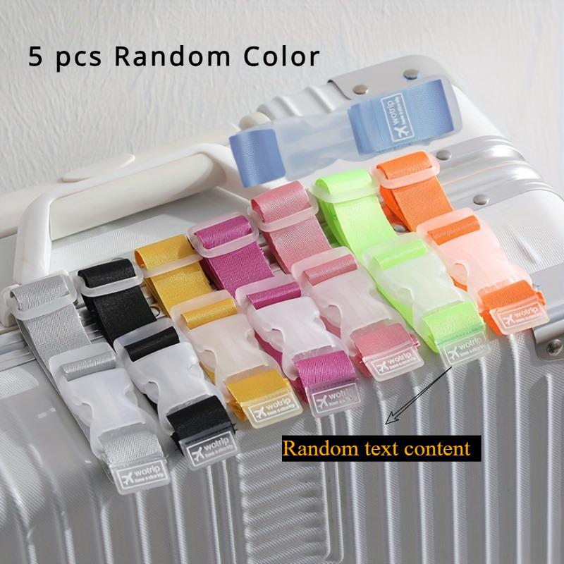 5 шт. дорожных ремней для багажа|Прочные, регулируемые с быстросъемной пряжкой | Легкие и простые в использовании | Ремни для сумок случайного цвета
5 шт. дорожных ремней для багажа|Прочные, регулируемые с быстросъемной пряжкой | Легкие и простые в использовании | Ремни для сумок случайного цвета