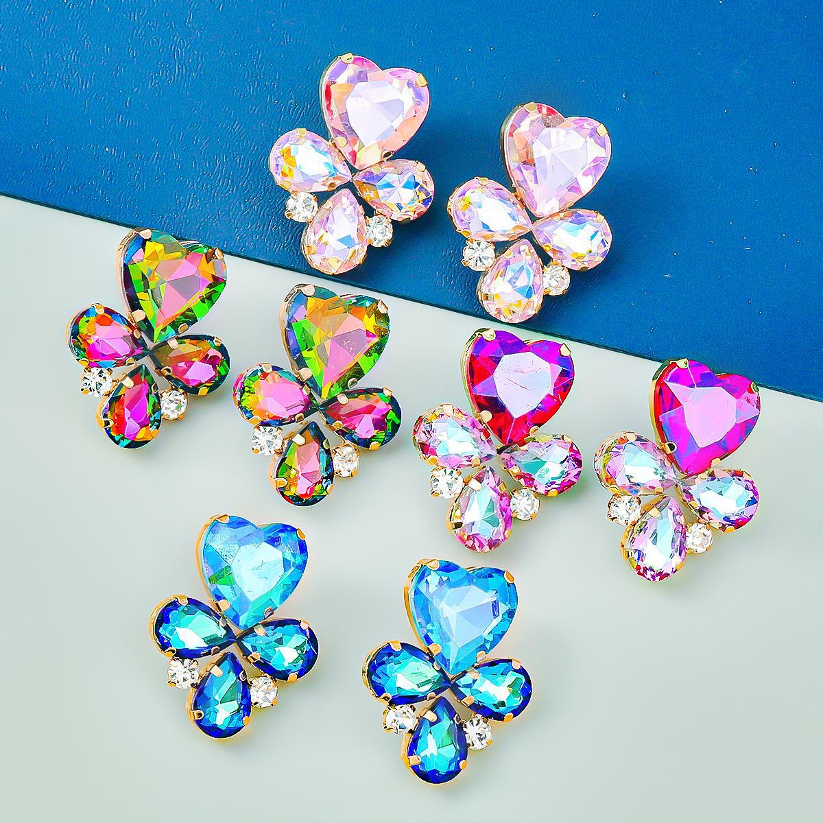 2022 Fashion Flower Earrings: Colored Alloy, Glass, and Diamond for Women - European & American Style pink розовый
2022 Fashion Flower Earrings: Colored Alloy, Glass, and Diamond for Women - European & American Style pink розовый