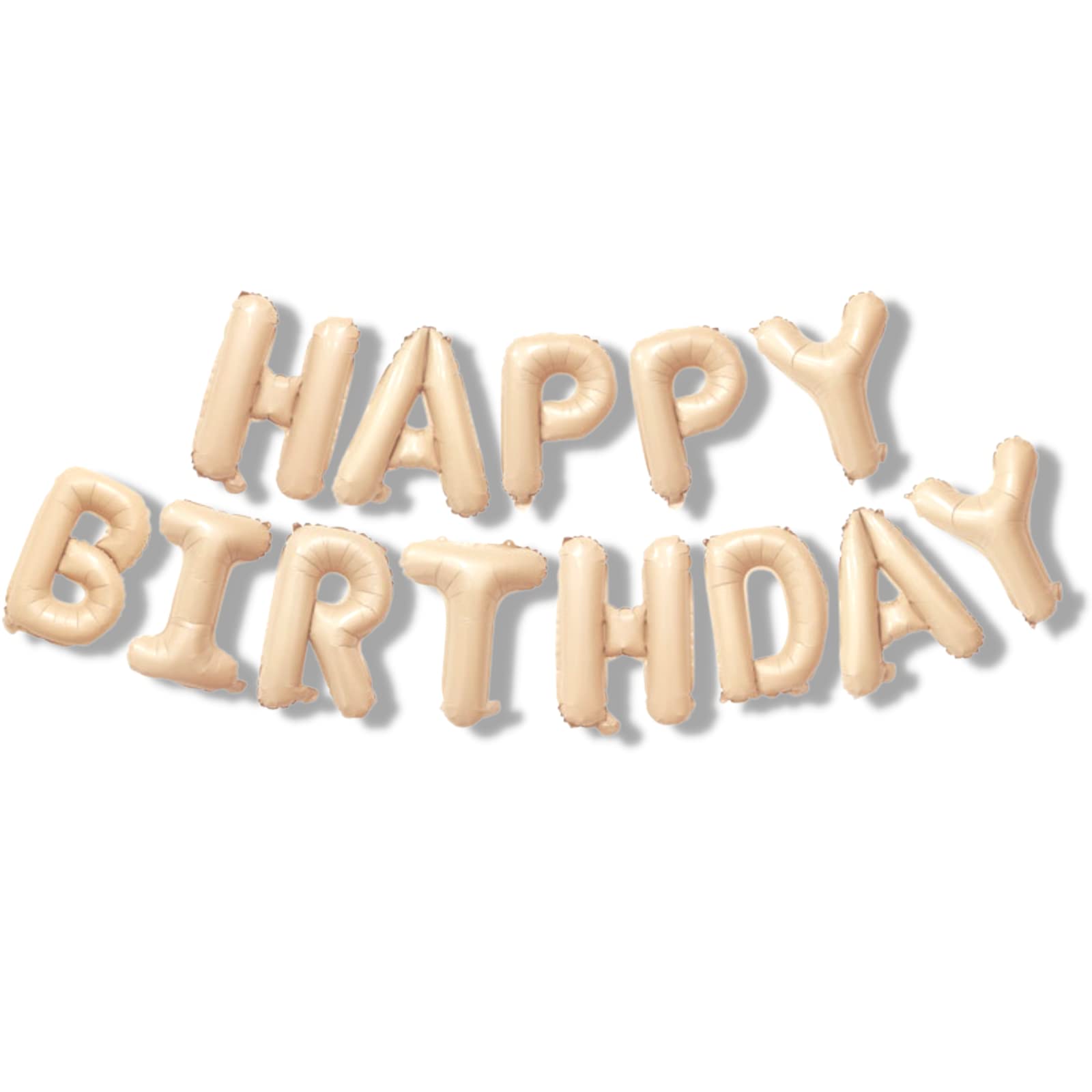 La Kissa Birthday Balloon Decoration Balloon Girl Happy Birthday Garland Dull Beige Mixed Ivory Beige (HAPPY BIRTHDAY, Text)
La Kissa Birthday Balloon Decoration Balloon Girl Happy Birthday Garland Dull Beige Mixed Ivory Beige (HAPPY BIRTHDAY, Text)