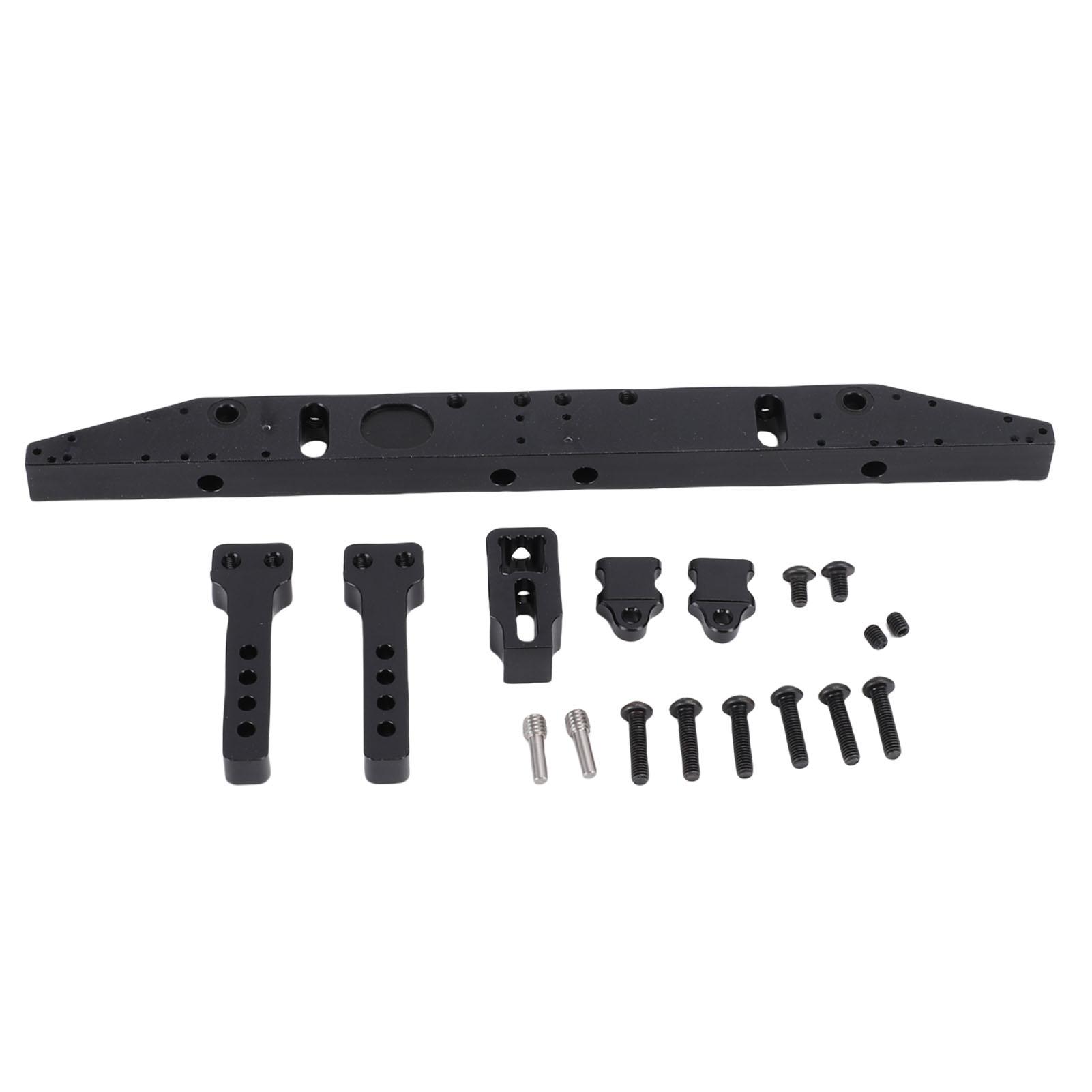 RC Car Rear Bumper Black Oxidized Sandblasted Alloy RC Car Bumper Upgrade Part Accessory
RC Car Rear Bumper Black Oxidized Sandblasted Alloy RC Car Bumper Upgrade Part Accessory