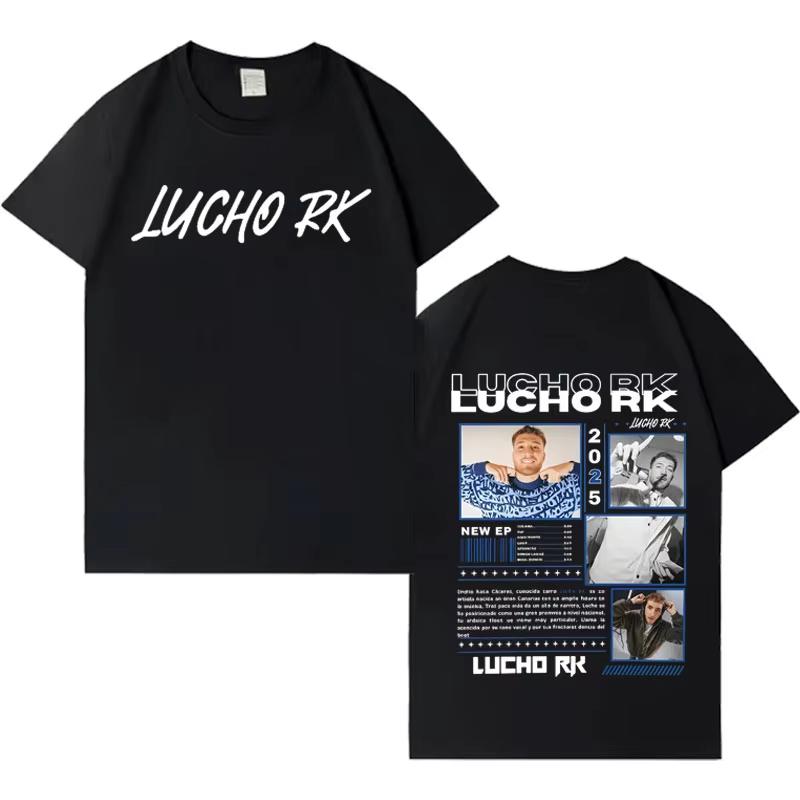 Rapper Lucho Rk Trendy Album Harajuku Print Tshirt 2026 Mens Womens Aesthetic Tshirts High Quality Casual Cotton Crewneck Top M
Rapper Lucho Rk Trendy Album Harajuku Print Tshirt 2026 Mens Womens Aesthetic Tshirts High Quality Casual Cotton Crewneck Top M