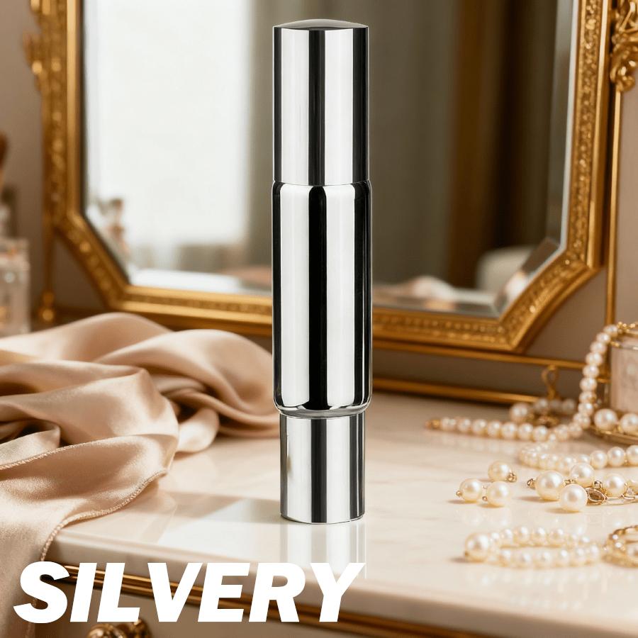 1PC Refillable Stainless Steel Double Head Multi-Purpose Perfume Roller Bottle Spray Bottle with Leak Proof Design, 10ml Portable Bottle серебряный
1PC Refillable Stainless Steel Double Head Multi-Purpose Perfume Roller Bottle Spray Bottle with Leak Proof Design, 10ml Portable Bottle серебряный