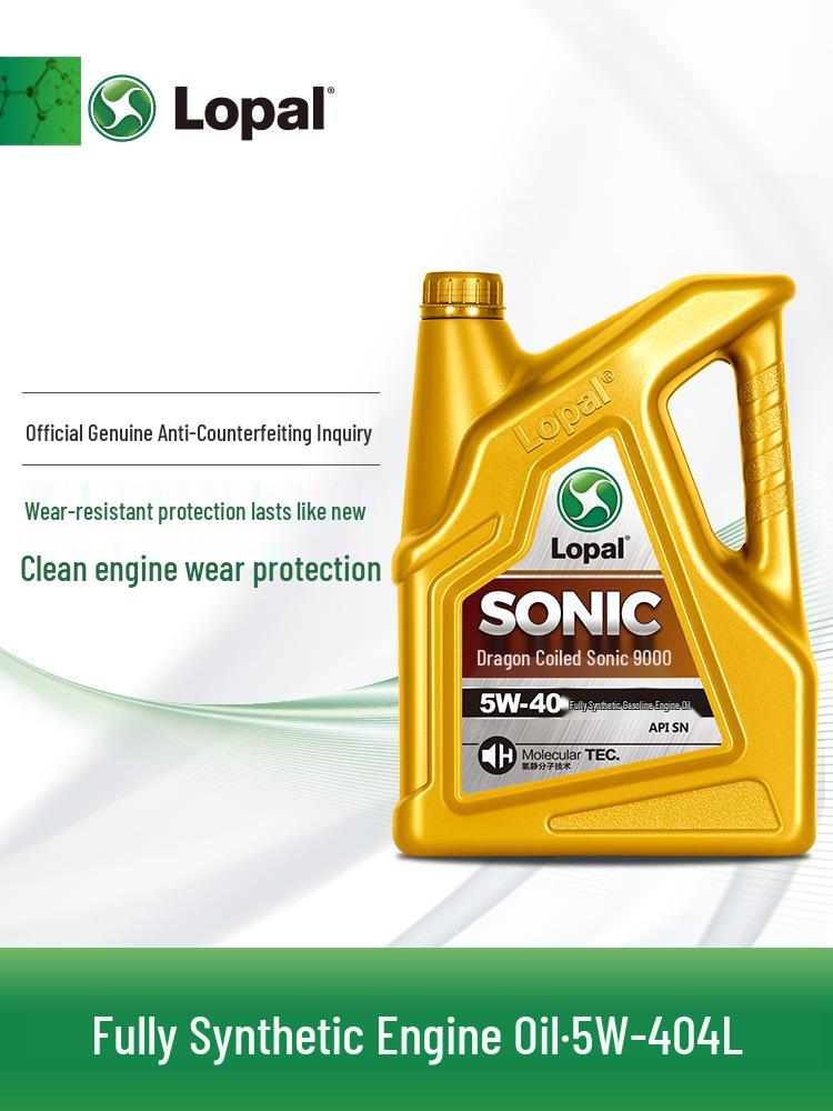 Longpan SONIC9000 5W40 Fully Synthetic Car Engine Oil 4L - All-Season, SN Rated, Genuine Anti-Wear & Silent
Longpan SONIC9000 5W40 Fully Synthetic Car Engine Oil 4L - All-Season, SN Rated, Genuine Anti-Wear & Silent