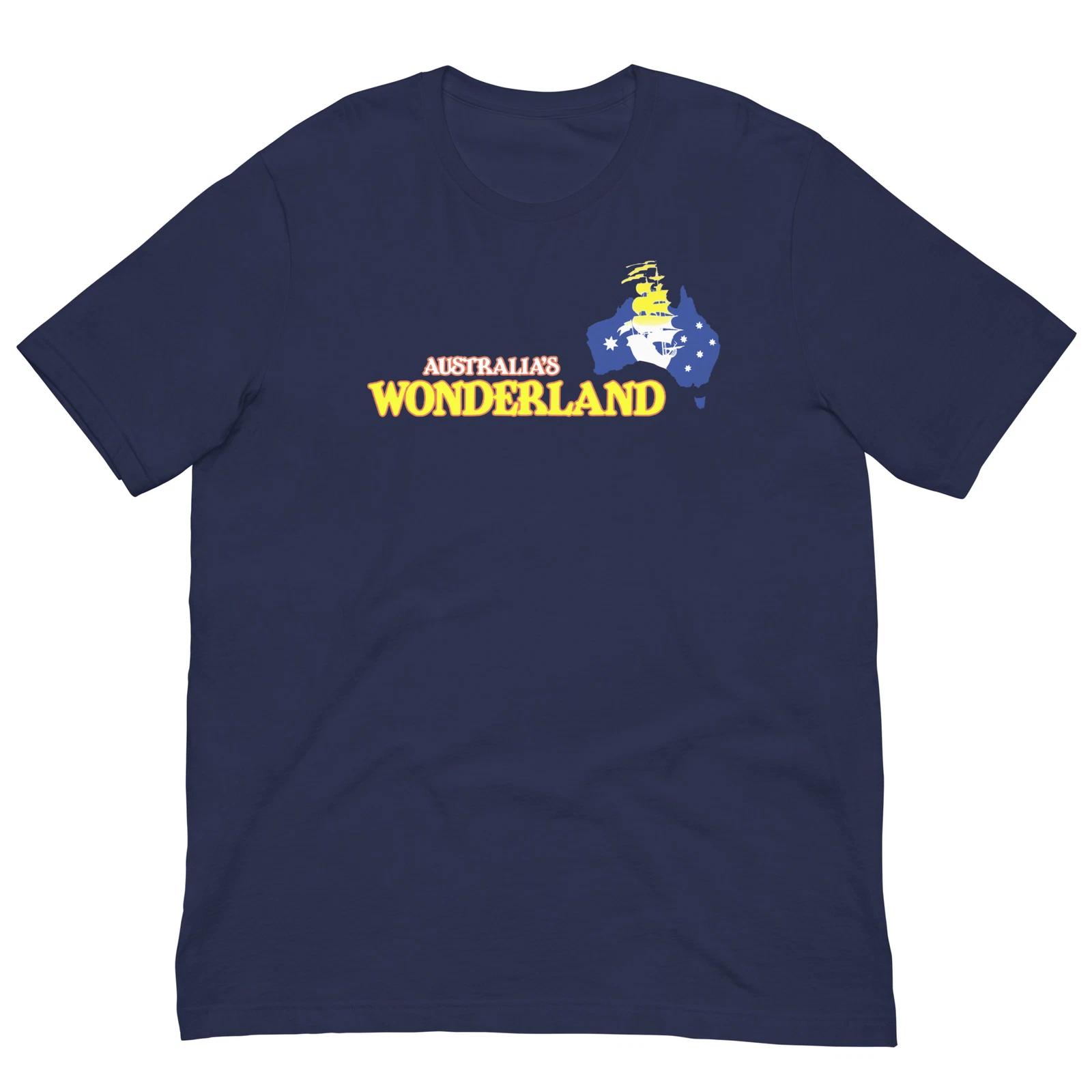 Australia s Wonderland Amusement Park Graphic Tee Unisex 100% Cotton T-shirt Mens Tees Top 3XL
Australia s Wonderland Amusement Park Graphic Tee Unisex 100% Cotton T-shirt Mens Tees Top 3XL
