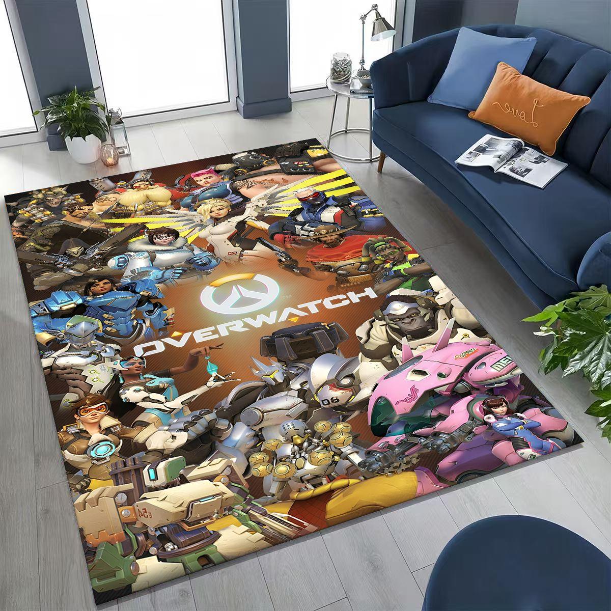 Игра OW Overwatch D.VA Мэй Жнец Мультяшный 3D Ковер для Спальни Гостиной Дивана Домашний Придверный Коврик Декор, Большой Детский Нескользящий Напольный Коврик 40x60cm( 15x23in )
Игра OW Overwatch D.VA Мэй Жнец Мультяшный 3D Ковер для Спальни Гостиной Дивана Домашний Придверный Коврик Декор, Большой Детский Нескользящий Напольный Коврик 40x60cm( 15x23in )