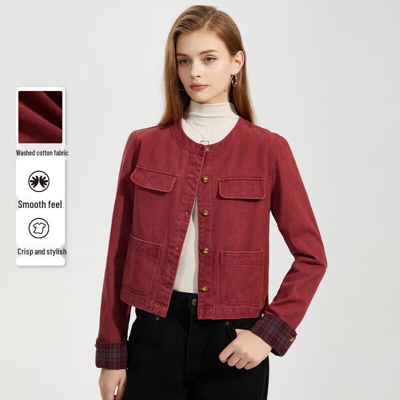 Shetu Women s Long-Sleeve Loose Casual Short Jacket M
Shetu Women s Long-Sleeve Loose Casual Short Jacket M