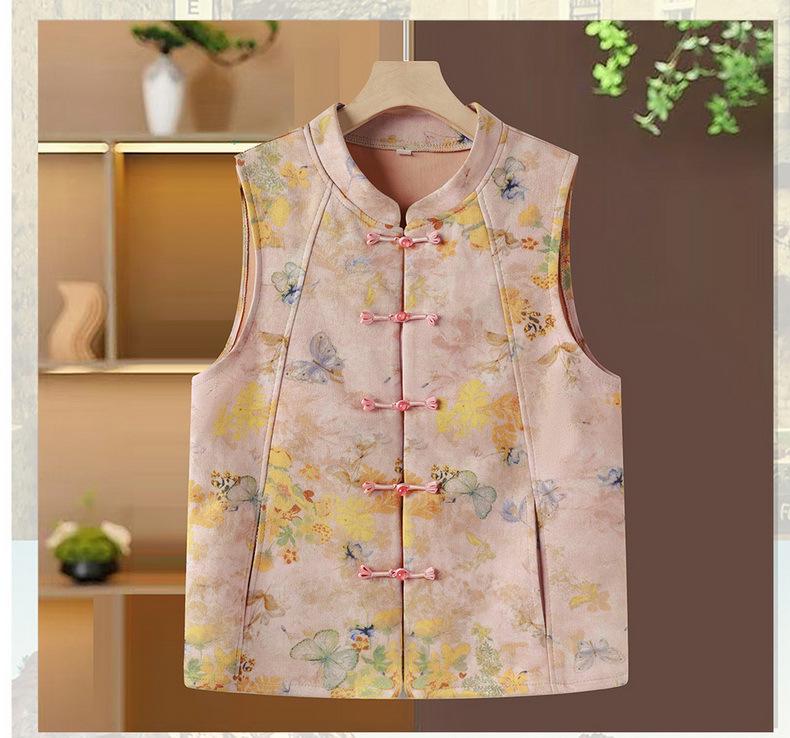 Stylish Chinese Tang Suit Vest for 40-50 Year Old Women - Spring/Autumn 2026 Collection 3XL
Stylish Chinese Tang Suit Vest for 40-50 Year Old Women - Spring/Autumn 2026 Collection 3XL