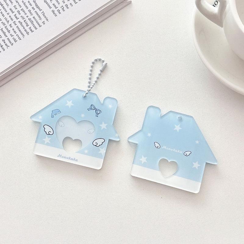 Korean Ins Style Y2K Star House Hard Card Folder Brick Acrylic For 2 Inch Id Photo Storage Display Pendant Keychain Ornaments as the picture
Korean Ins Style Y2K Star House Hard Card Folder Brick Acrylic For 2 Inch Id Photo Storage Display Pendant Keychain Ornaments as the picture