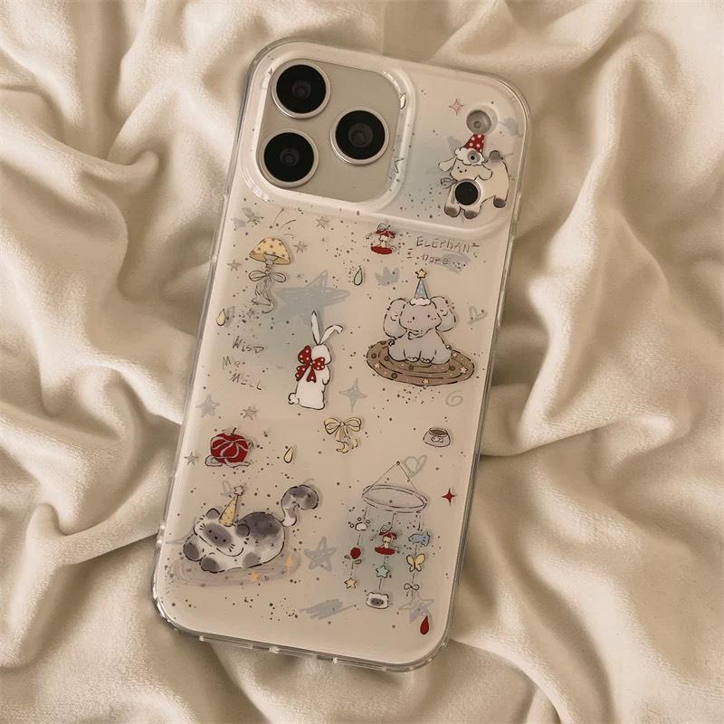 Fun Cartoon Graffiti Elephant & Rabbit iPhone Case for Apple 16/17 Pro Max iPhone16ProMax
Fun Cartoon Graffiti Elephant & Rabbit iPhone Case for Apple 16/17 Pro Max iPhone16ProMax