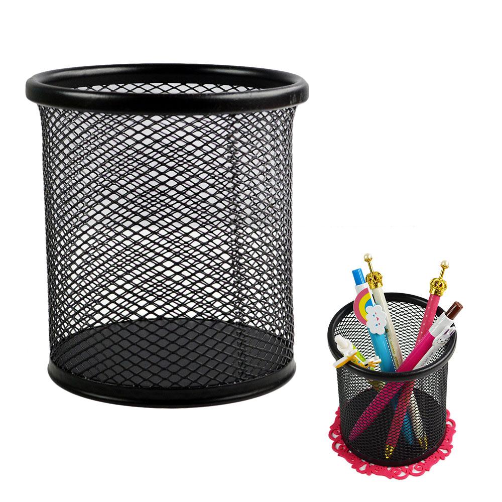 Office&School Accessories Durable Metal Round Black Desktop Pencil Cup Pen Case Mesh Pen Holders
Office&School Accessories Durable Metal Round Black Desktop Pencil Cup Pen Case Mesh Pen Holders