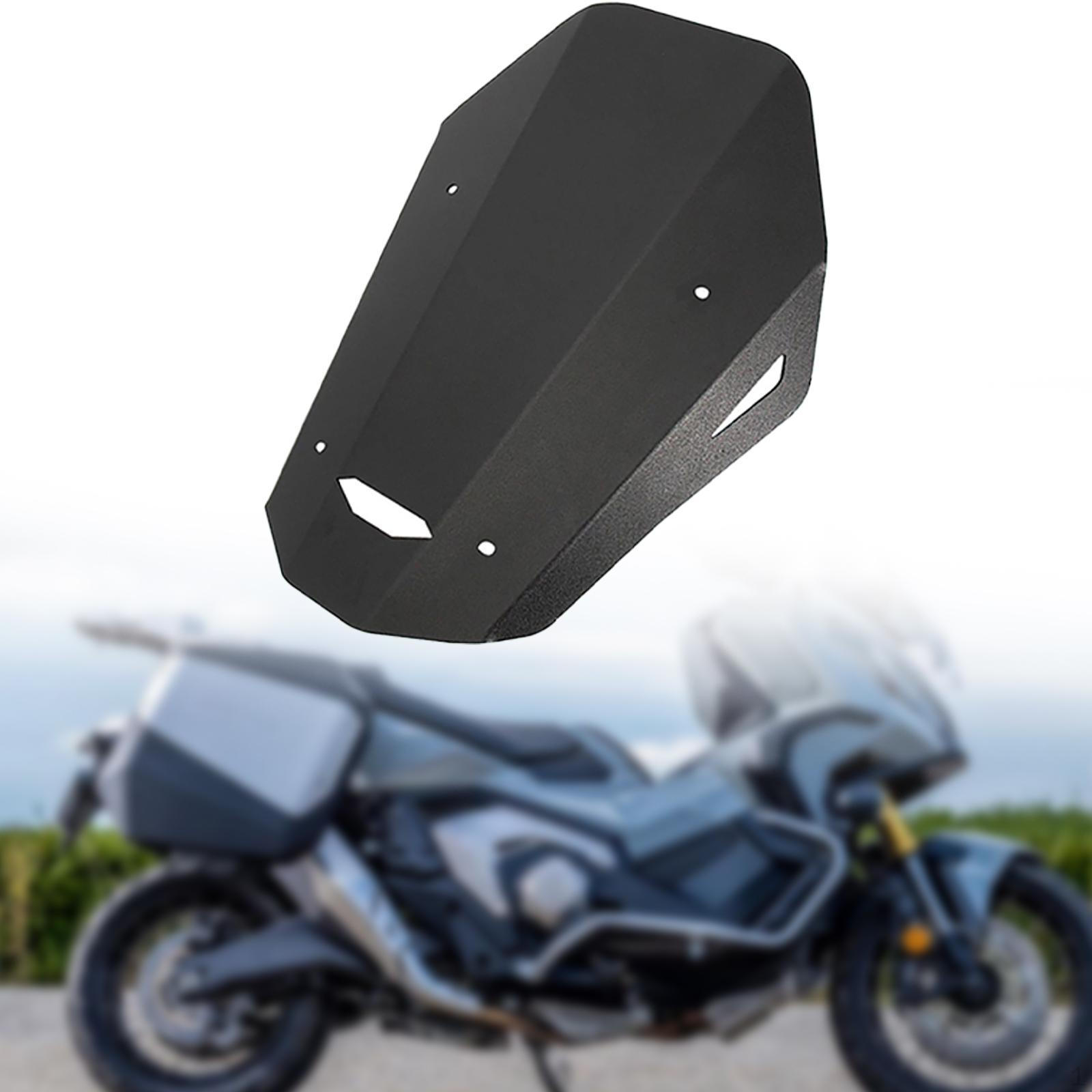 Защитный чехол для лобового стекла мотоцикла, запасная часть, простая в установке защита от ветра для лобового стекла чёрный