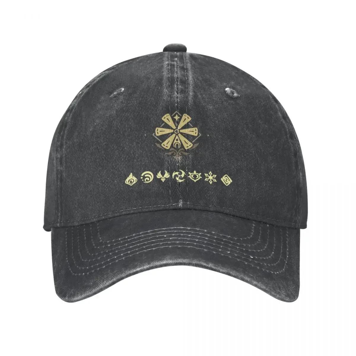 Fashion Baseball Cap Snapback Hat Genshin Impact Elements Impact Spring Summer Cap Hats Jeans Casquette Gorras Fashion Adjustable темно-сірий
Fashion Baseball Cap Snapback Hat Genshin Impact Elements Impact Spring Summer Cap Hats Jeans Casquette Gorras Fashion Adjustable темно-сірий