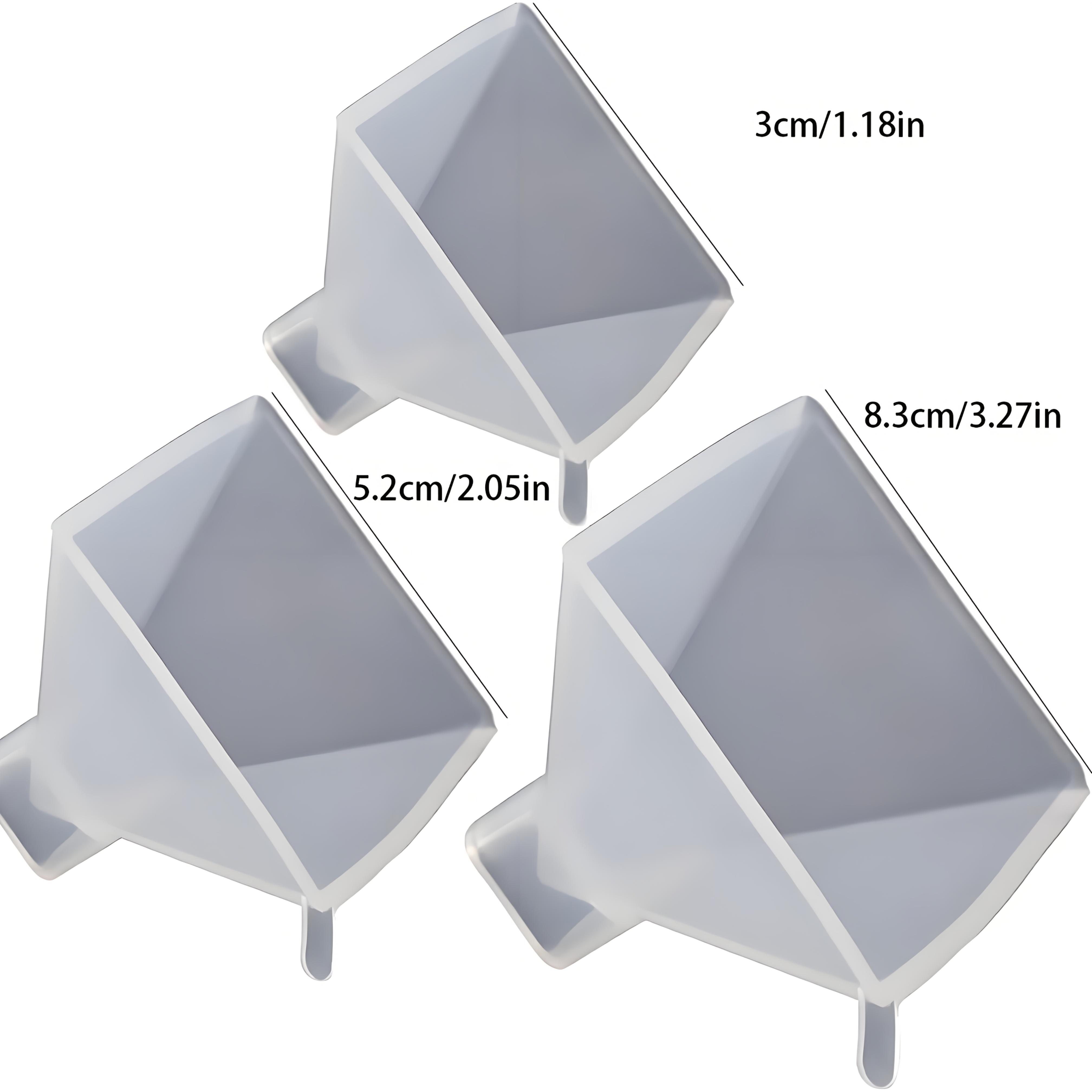 3-pack epoxy resin pyramid silicone mold, suitable for epoxy resin | Handmade soap | Solid aromatherapy
3-pack epoxy resin pyramid silicone mold, suitable for epoxy resin | Handmade soap | Solid aromatherapy