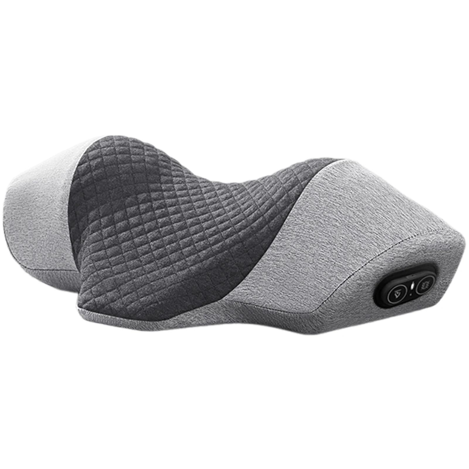 Neck Massage Pillow Back Sleepr Pillow Vibration Massage Back Neck Cervical Traction Relax Pillow Spine Support Massager світло-сірий колір
Neck Massage Pillow Back Sleepr Pillow Vibration Massage Back Neck Cervical Traction Relax Pillow Spine Support Massager світло-сірий колір