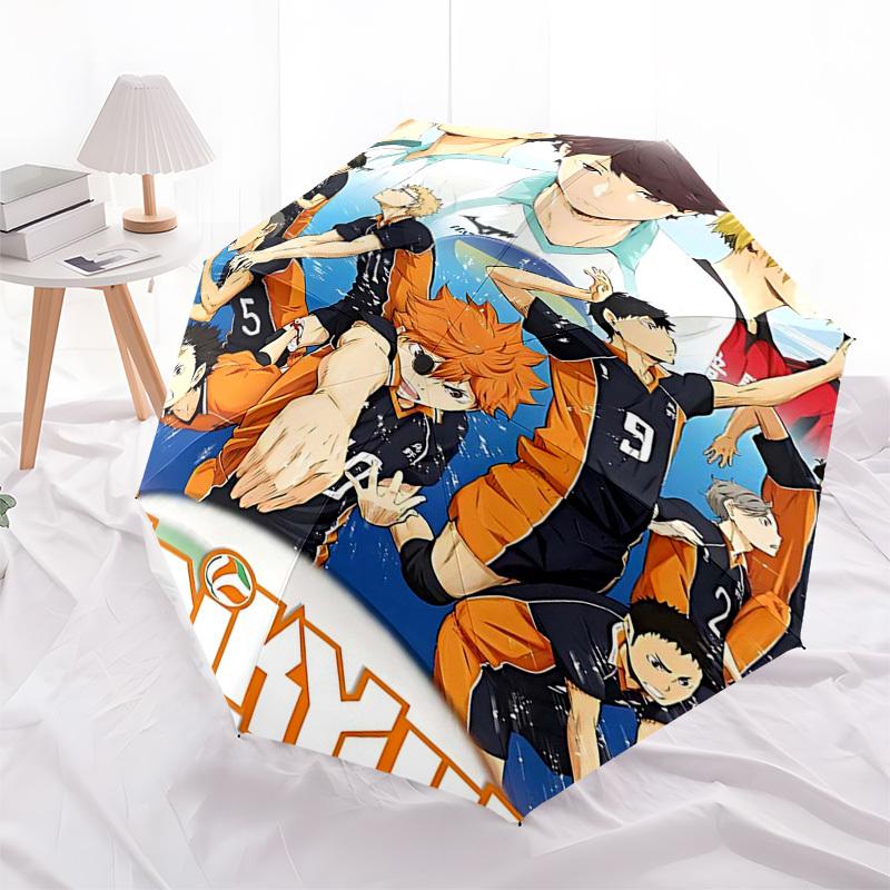 1pc Haikyuu! Anime Characters Automatic Opening Umbrella - Portable Folding Design with 8-Bone Iron Frame - Outdoor for Fans, Travelers, Daily Use, an
1pc Haikyuu! Anime Characters Automatic Opening Umbrella - Portable Folding Design with 8-Bone Iron Frame - Outdoor for Fans, Travelers, Daily Use, an