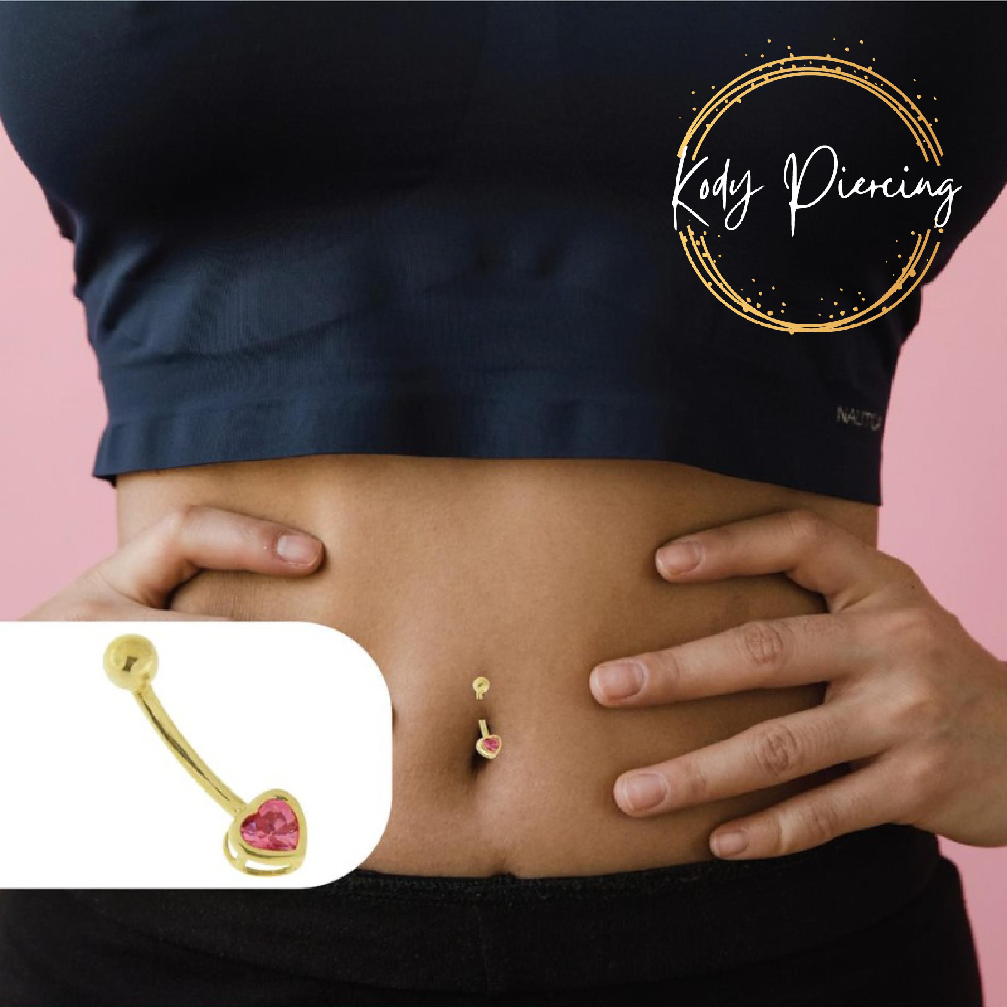 KODY ПИРСИНГ, 14-каратное желтое золото, 4 мм, розовое сердце, CZ, камень в пупке, кольцо-банан - качественный пирсинг
KODY ПИРСИНГ, 14-каратное желтое золото, 4 мм, розовое сердце, CZ, камень в пупке, кольцо-банан - качественный пирсинг