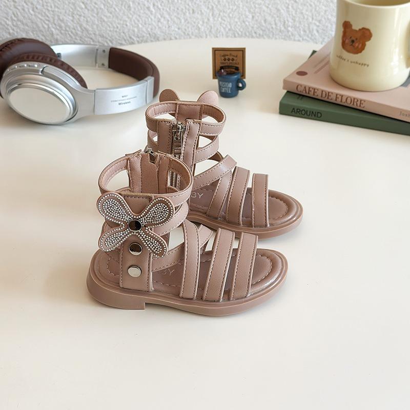 New Summer Girls Rhinestone Sandals, Korean Style Soft Sole Fashion Princess Shoes 36
New Summer Girls Rhinestone Sandals, Korean Style Soft Sole Fashion Princess Shoes 36