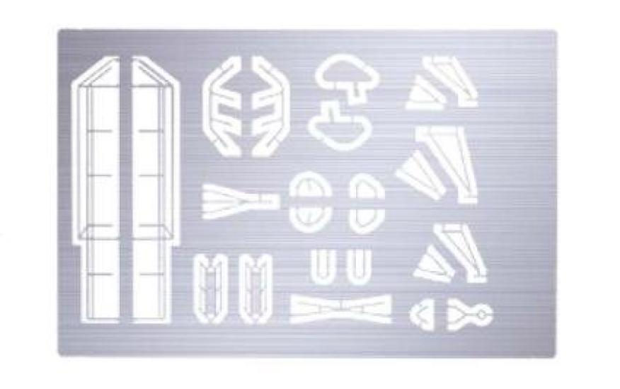 Aoshima Bunka Kyozaisha 1350 Iron Clad Detail Up Parts Italian 1927 Submarine Outfitting Parts Photo-Etched Parts
Aoshima Bunka Kyozaisha 1350 Iron Clad Detail Up Parts Italian 1927 Submarine Outfitting Parts Photo-Etched Parts