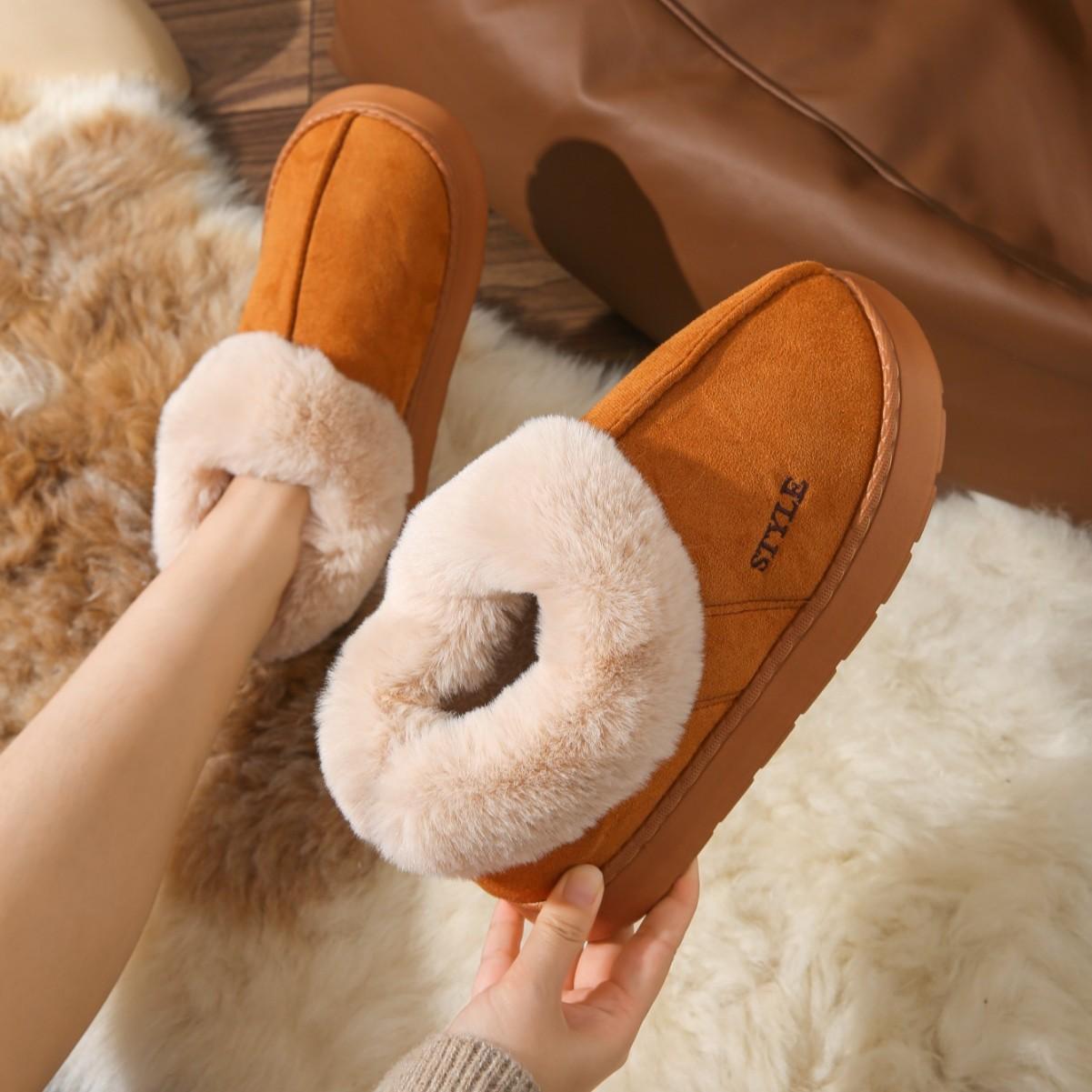 Cotton slippers thick-soled winter women s home use spring and autumn indoor non-slip warm confinement shoes home couple men 42-43 (suitable for sizes 41-42)
Cotton slippers thick-soled winter women s home use spring and autumn indoor non-slip warm confinement shoes home couple men 42-43 (suitable for sizes 41-42)