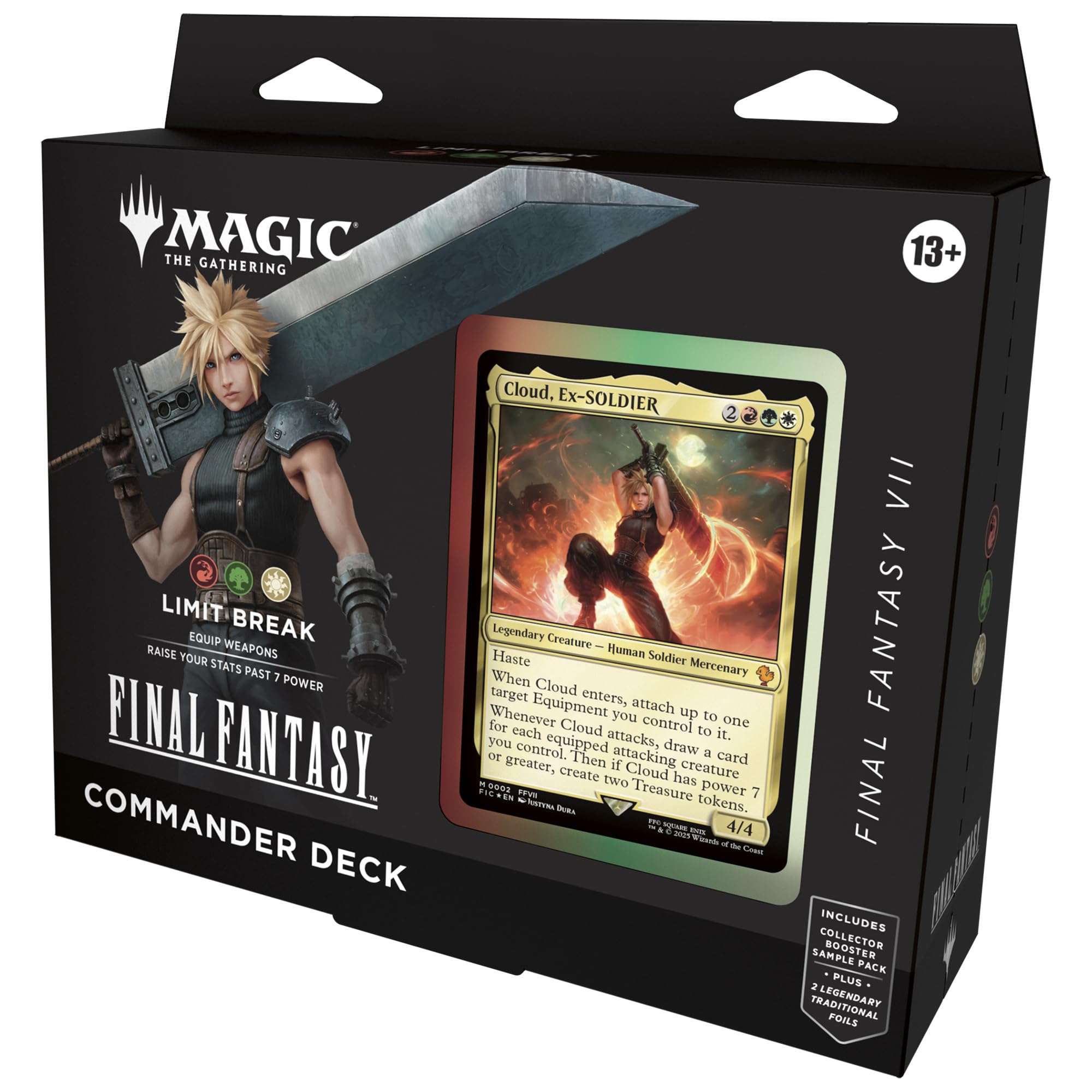 Командирская колода Английская версия ККИ MTG Wizards of the Coast FIN D38450000 Magic Gathering—FINAL FANTASY (Лимит Брейк)
Командирская колода Английская версия ККИ MTG Wizards of the Coast FIN D38450000 Magic Gathering—FINAL FANTASY (Лимит Брейк)