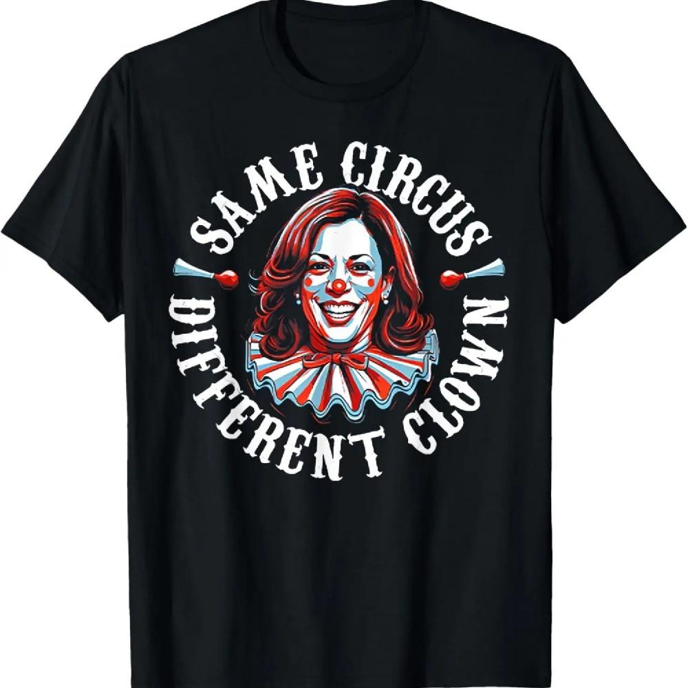 Same Circus Different Clown Funny Kamala Harris Clown T-Shirt XXXXXL чёрный
Same Circus Different Clown Funny Kamala Harris Clown T-Shirt XXXXXL чёрный