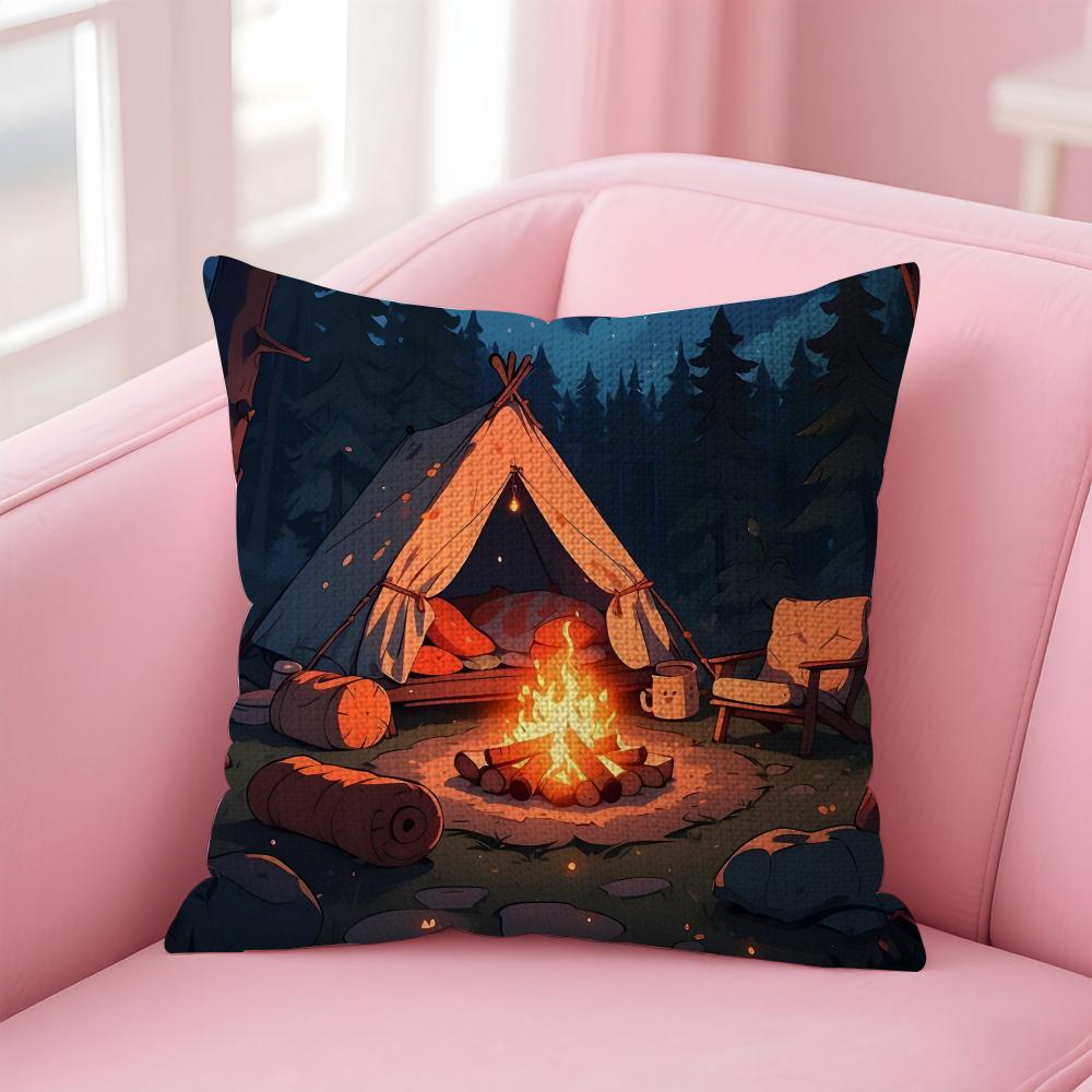 Camping Fashion Cushion Cover Natural Linen Pillow Case DoubleSided Print Decorative Sofa Pillowcase Home Decor Gift 30x30cm
Camping Fashion Cushion Cover Natural Linen Pillow Case DoubleSided Print Decorative Sofa Pillowcase Home Decor Gift 30x30cm