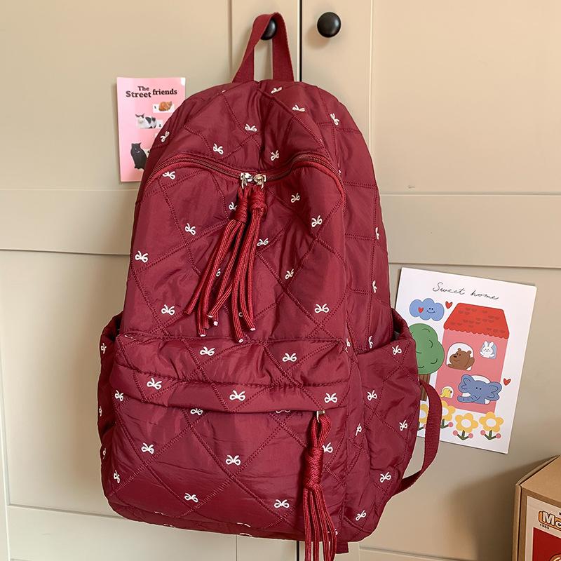 Школьный рюкзак детский, ученики начальной школы, девочки, милый клетчатый высокой ценности, ученики средней школы, рюкзак,.