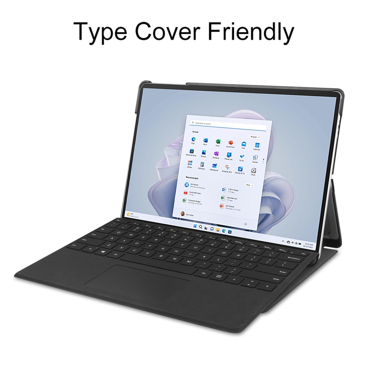 For Microsoft Surface Pro 10/Pro 11 Case PU Leather Folding Stand Folio Tablet Cover Blackish Green
For Microsoft Surface Pro 10/Pro 11 Case PU Leather Folding Stand Folio Tablet Cover Blackish Green