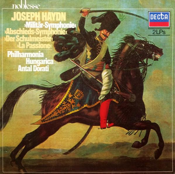 LP Record HAYDN DORATI PHILHARMONIA HUNGARI Militarsymphonie Abschiedssymph 6481611 Decca 1982 Germany Classical Used
LP Record HAYDN DORATI PHILHARMONIA HUNGARI Militarsymphonie Abschiedssymph 6481611 Decca 1982 Germany Classical Used