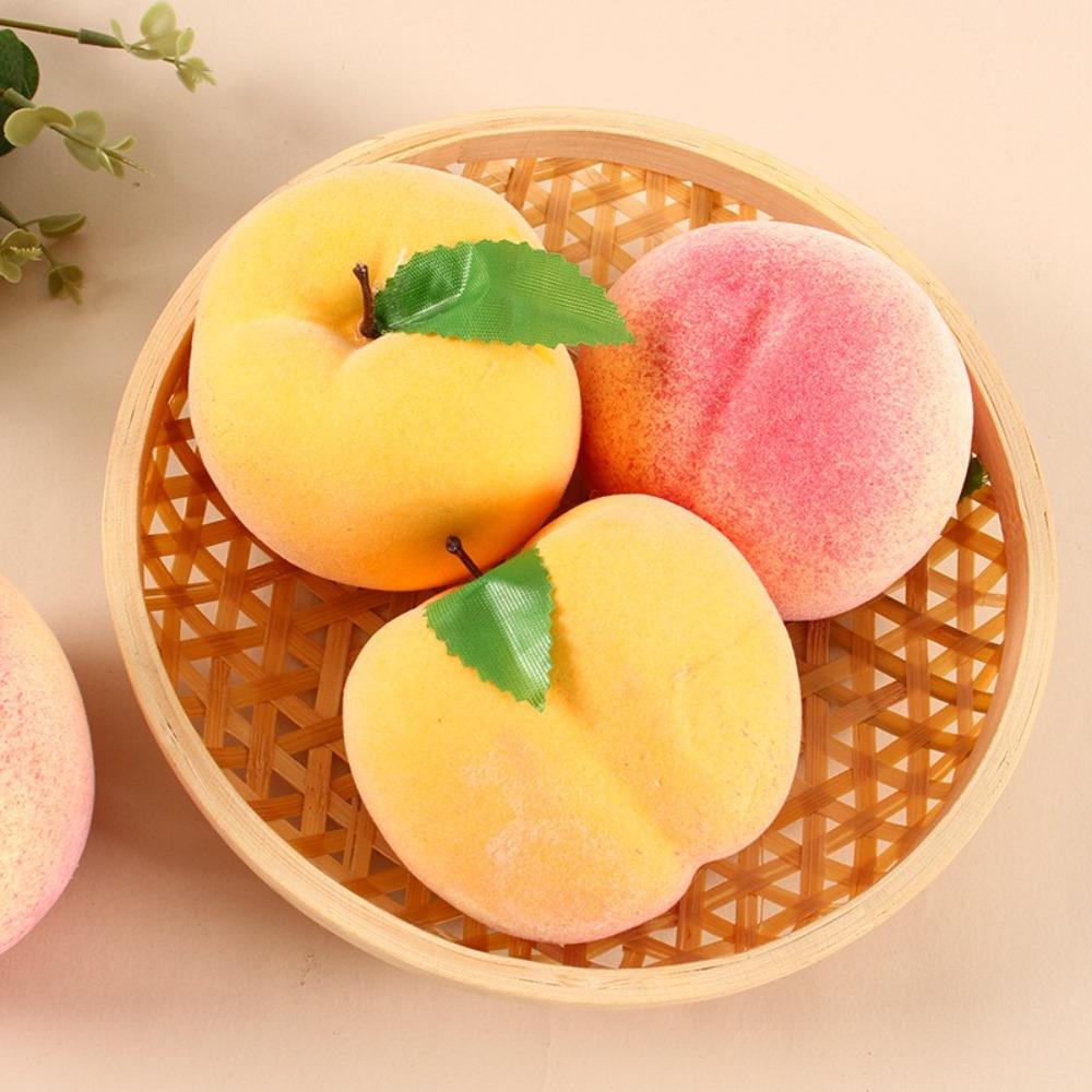 10pcs Mini Fake Peach Fruit Realistic Faux Fruit Ornament Artificial Foam Peach Kitchen Table Style 3
10pcs Mini Fake Peach Fruit Realistic Faux Fruit Ornament Artificial Foam Peach Kitchen Table Style 3
