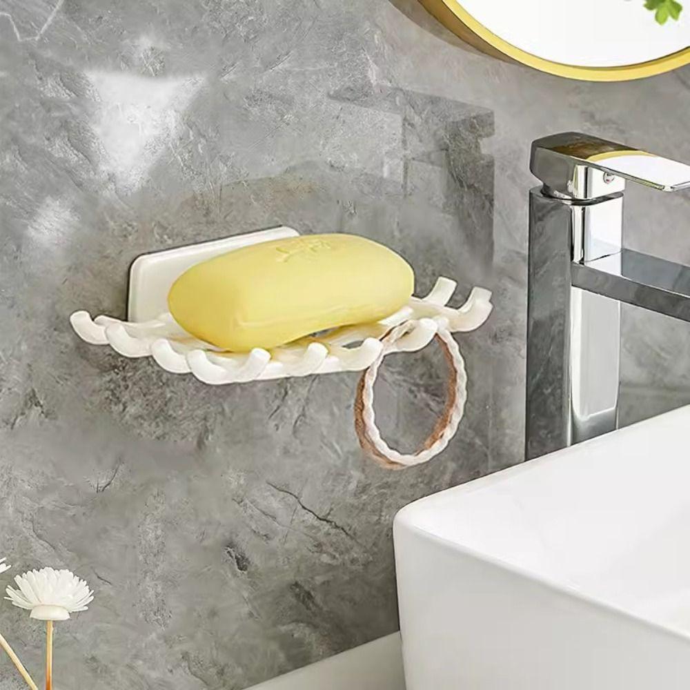 Grid Shaped Soap Basket No-punching Soap Holder Bathroom Accessories Soap Dishes Toilet
Grid Shaped Soap Basket No-punching Soap Holder Bathroom Accessories Soap Dishes Toilet
