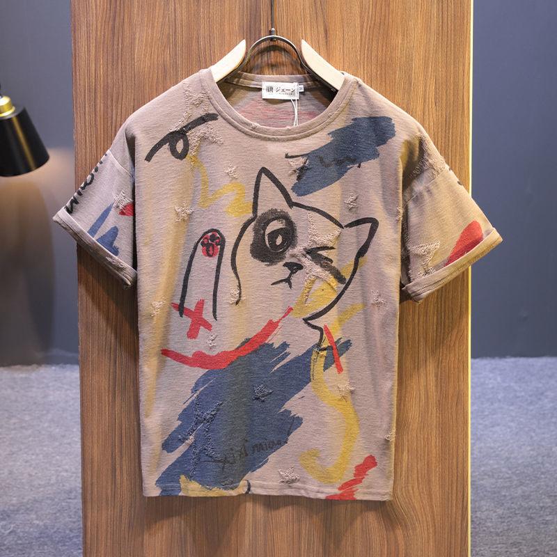 Летние новые модные футболки с 3D-печатью, мужские повседневные футболки с круглым вырезом и коротким рукавом, свободные винтажные топы 2000 года 2XL
Летние новые модные футболки с 3D-печатью, мужские повседневные футболки с круглым вырезом и коротким рукавом, свободные винтажные топы 2000 года 2XL