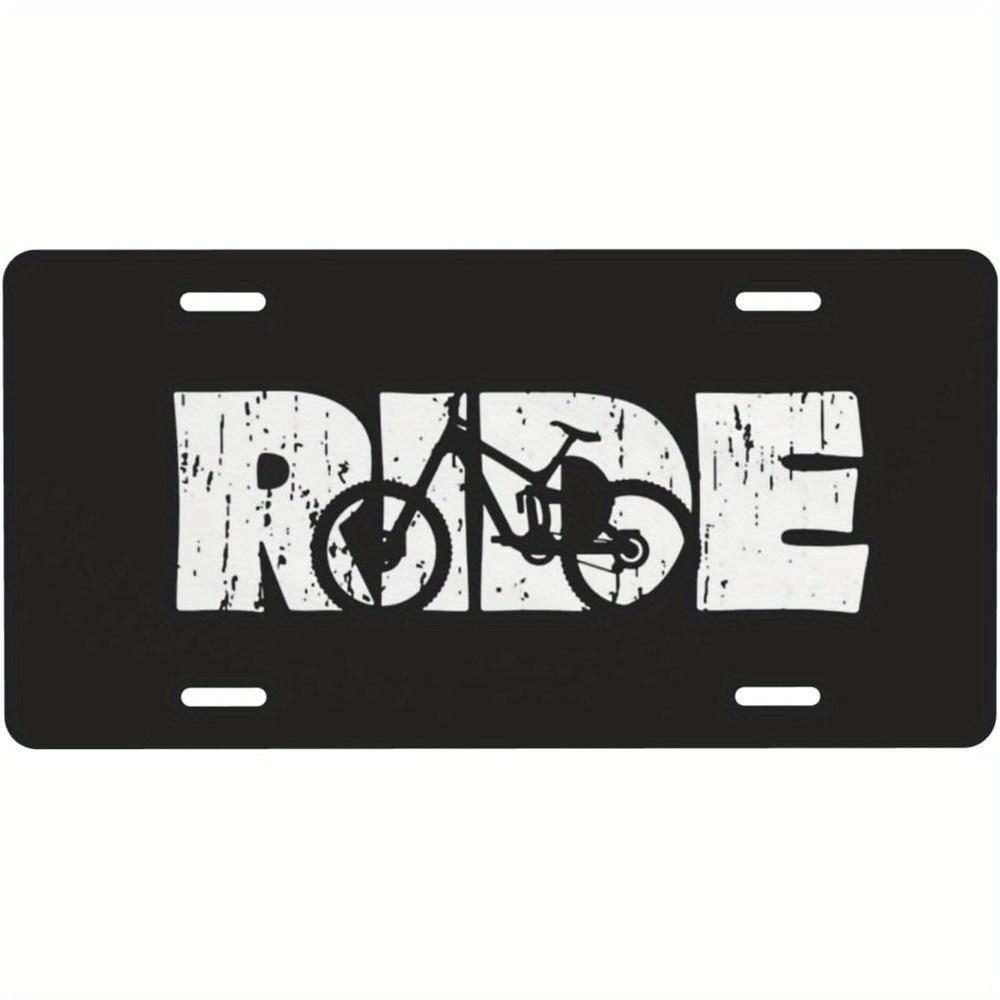 RIDE Mountain Bike Silhouette D Flat Aluminum Metal Tin Sign for Biker Car Wall Decor Bar Garage Man Cave 15x30cm(5.9x7.8inch)
RIDE Mountain Bike Silhouette D Flat Aluminum Metal Tin Sign for Biker Car Wall Decor Bar Garage Man Cave 15x30cm(5.9x7.8inch)