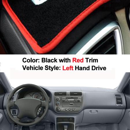 Car Inner Dashboard Cover Dash Mat Carpet Cape For Honda Civic Sedan 2001 2002 2003 2004 2005 LHD RHD Auto Dashmat Sunshade
Car Inner Dashboard Cover Dash Mat Carpet Cape For Honda Civic Sedan 2001 2002 2003 2004 2005 LHD RHD Auto Dashmat Sunshade