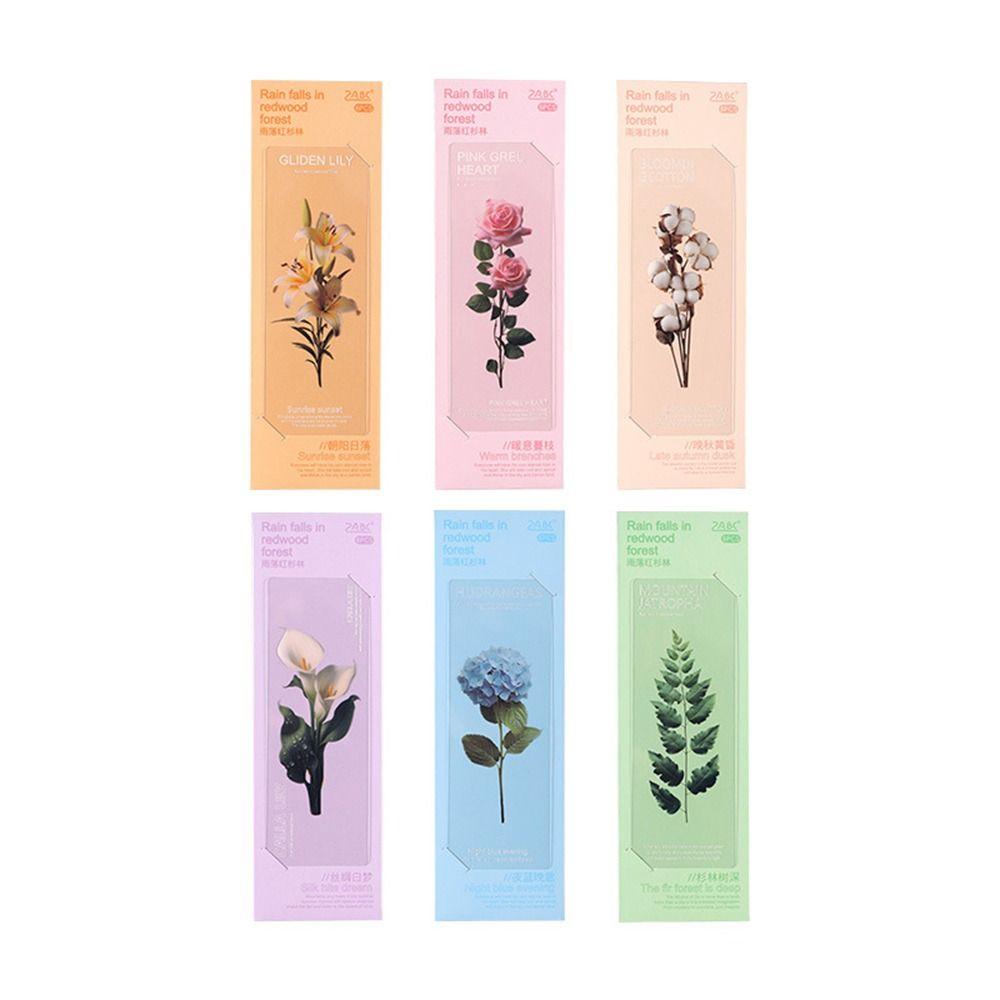 6 pcs/pack Retro Flower Series Bookmarks Cute Page Marker Flower Leaves Bookmarks Book Page Marker style 2
6 pcs/pack Retro Flower Series Bookmarks Cute Page Marker Flower Leaves Bookmarks Book Page Marker style 2