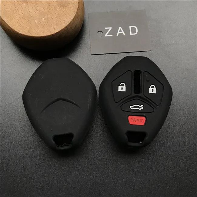 ZAD silicone rubber car key cover case for Mitsubishi Lancer Evolution Remote Key Chain Cover 3+1 4 buttons key
ZAD silicone rubber car key cover case for Mitsubishi Lancer Evolution Remote Key Chain Cover 3+1 4 buttons key
