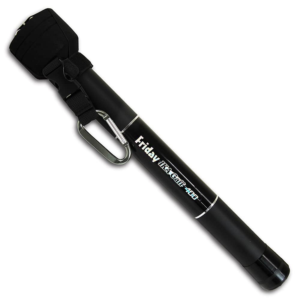 Friday Squid Gaff 300/400/500 (approx. 4m, black) - Compact and portable squid-specific gaff.
Friday Squid Gaff 300/400/500 (approx. 4m, black) - Compact and portable squid-specific gaff.