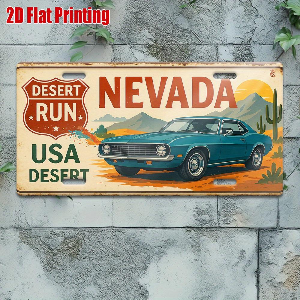 pcVintage Metal Plaque for Decorative Use OnlyDecorative Signs And Plaques Numbered Nevada Desert Racing Aluminum Sign 15x30cm(5.9x7.8inch)
pcVintage Metal Plaque for Decorative Use OnlyDecorative Signs And Plaques Numbered Nevada Desert Racing Aluminum Sign 15x30cm(5.9x7.8inch)